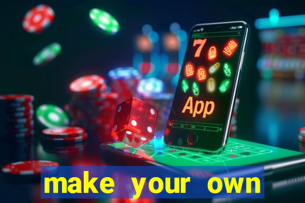 make your own bingo app